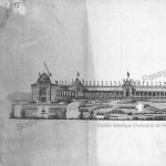 Façade du palais du Trocadéro du côté de la Seine (1)