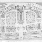 Exposition universelle de 1878 : plan général du palais et du parc du Trocadéro.
